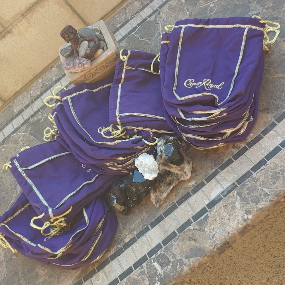 Crown Royal bags